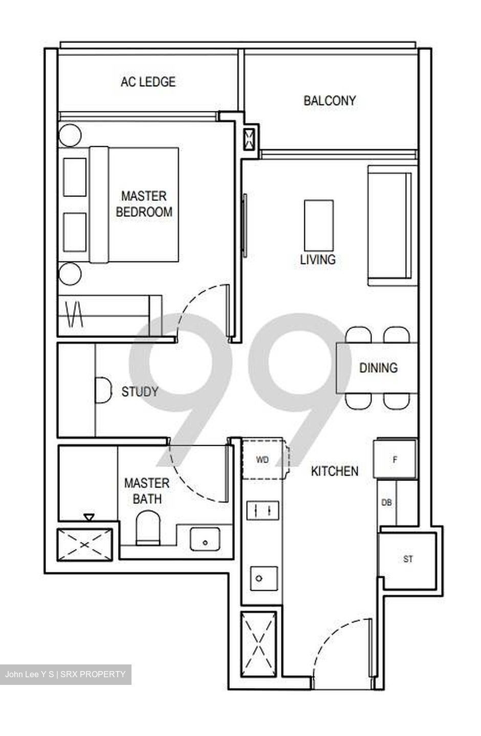 The Continuum (D15), Apartment #410969541